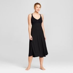 COPY - NWT Long Black Slip / Sleep Dress
